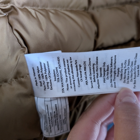 Eddie Bauer men  blue Truckee Down bomber style Jacket - Picture 12 of 14